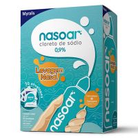 Imagem de Nasoar Solução Para Lavagem Nasal c/30 Envelopes +Frasco