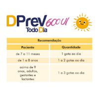 Imagem de Vitamina D DPrev 600 ui gotas 5ml