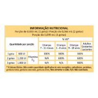 Imagem de Vitamina D DPrev 600 ui gotas 5ml